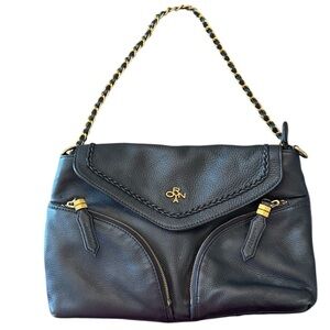 orYANY Black Leather Should Bag